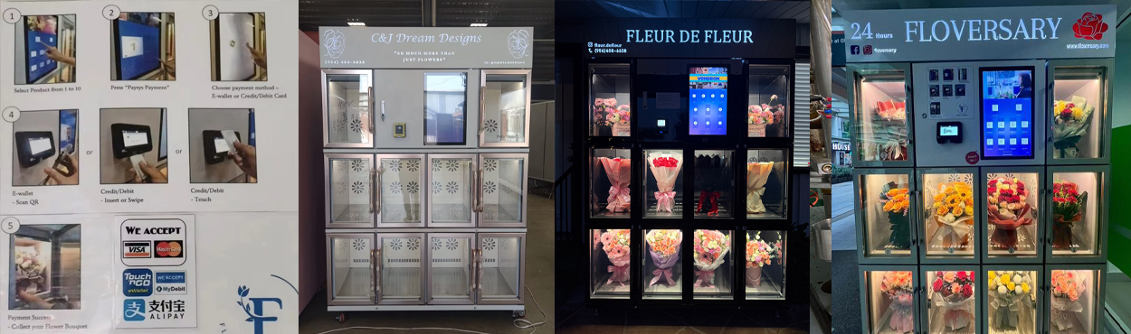 24-Hour Flower Vending Machine