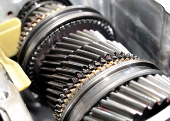 Close-up of automotive gear
