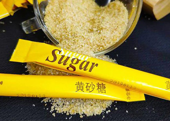 Stick pack brown sugar finished product from stick packing machine