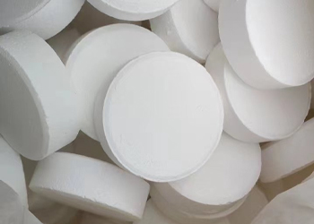 Tablet samples produced by ZP17B rotary tablet press, large veterinary tablets and catalyst tablets