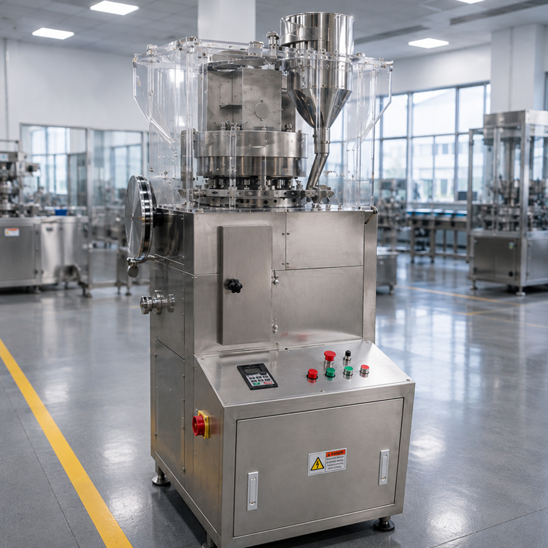 ZP17B Rotary Tablet Press for Large Tablets | LPMIE