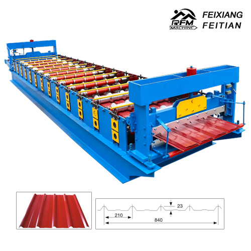 Máquina de chapa trapezoidal 840