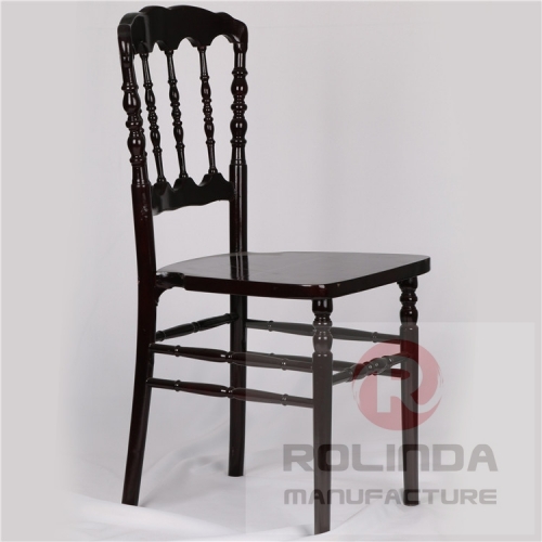 wholesale wooden Napoleon Chair black color