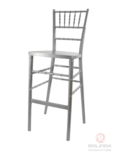 wholesale Chiavari chair bar stool silver color