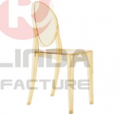 wholesale Acrylic resin Ghost Chair without armrest