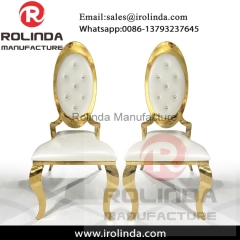 PU leather banquet high back chair