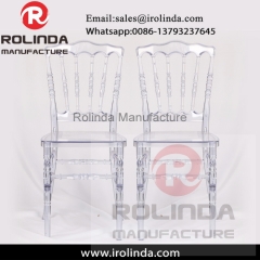 crystal clear plastic wedding chiavari dining chair
