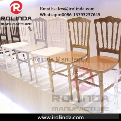 Chiavari aluminum napoleon chairs chateau used banquet furniture