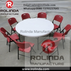 Wholesale Hotel Folded Round Wooden Banquet Table