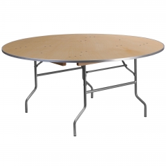 Hot Sale factory price heavy-duty Round restaurant banquet table