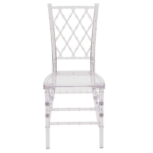resin transparent acrylic diamond chiavari tiffany wedding chair