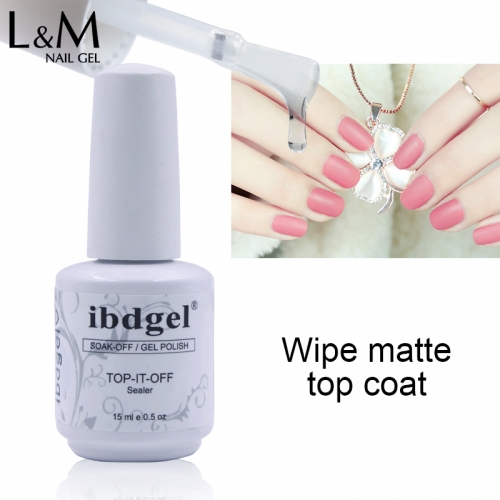 【MATTE TOP COAT】IDO Gelpolish Soak-off Gel Nail Polish