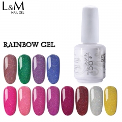 【RAINBOW SERIES】IDO Gelpolish  Rainbow Series Soak-off Gel Nail Polish