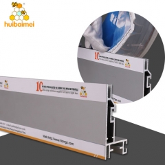 Special design for foreign high-end brands use 8CM fabric aluminum extrusion frame for light box
