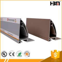 HBMB-80 side snap aluminum profile frame for fabric light box