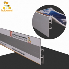 alu anodized SEG frame board wall profile aluminium advertising display billboard stand