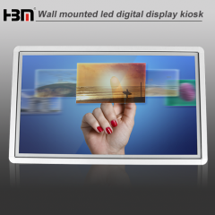 47inch new product wall mounted led digital display kiosk network touch screen advertising player