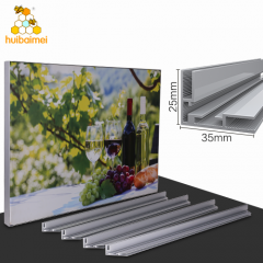 manufacture frameless advertising light box 25mm 35mm LED backlit fabric light box