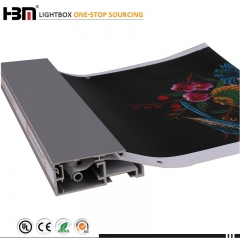 Outdoor Fabric Light Box Slim Snap Frame Light Box Unlighted Photography Display Advertising