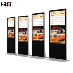 46‘’Floor Standing Digital Screen Advertising Kiosk