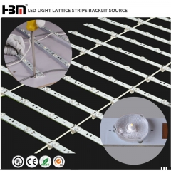 MOQ = 1 meter SMD3030 DC24V LED light lattice strips backlit source