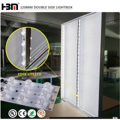 exhibition free standing advertising tension fabric light boxes