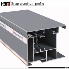 national standard strengthen update aluminum profile frame for large light box