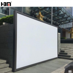 120mm thickness outdoor large size waterproof with windproof bracket SEG advertising light box