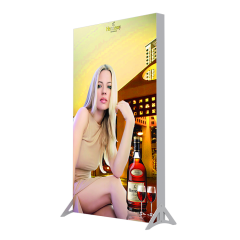 banner stand advertising light box 2 sides for exhibition booth trade show lightbox