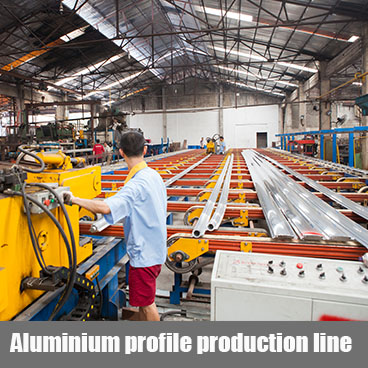 Aluminium profile production line