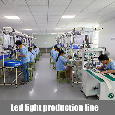 LED light production line