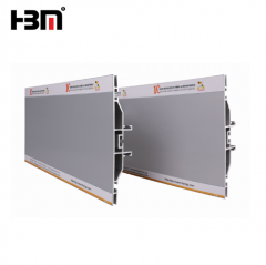 exhibition stands aluminum frames 160MM edgelit LED SEG aluminum extrusion profile
