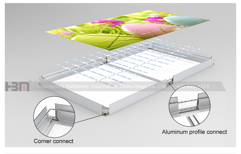 78mm custom aluminum extrusion profile for light boxes