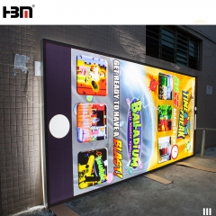 10cm HBM brand wall mounted backlit advertising light box display