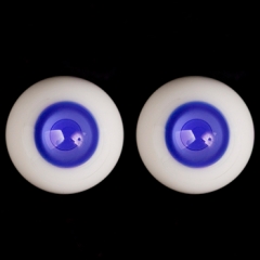 16MM navy blue eyeballs