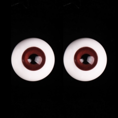 16MM red & brown color eyeballs