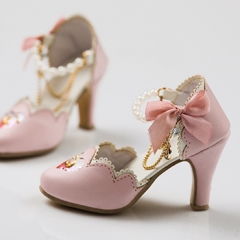 1/3 BJD Youth Star Shoes -pink