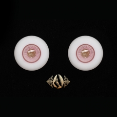 14mm pink gold eyeballs