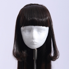 1/3 hemi cut long wig