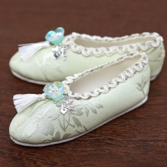 1/3 Old girl tassel ancient style shoes