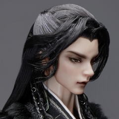 1/3 70cm+ Ancient style hair with widow’s peak (Mo-tse)