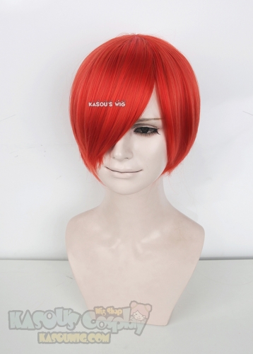DISCOUNTED 【Six Colors】S-2 COLLECTION short bob smooth cosplay wig with long bangs Hiperlon fiber