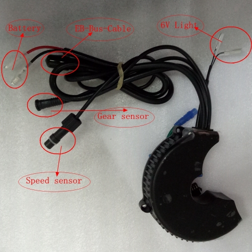 BAFANG Mid Motor Controller BBS02B 36V500W 48V500W 48V750W replacemnt E-Bike