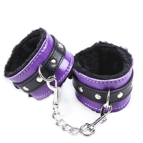 Purple handcuff