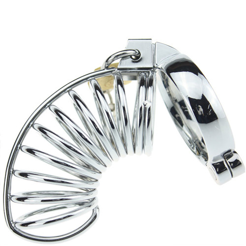 stainless steel chastity cage