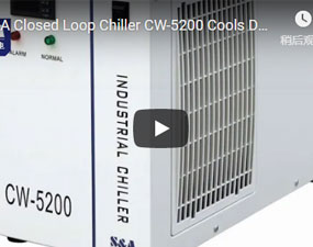 特域冷水機CW-5200冷卻亞克力拋光機