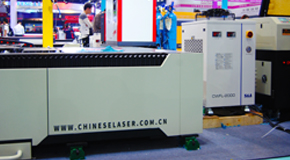 S&A特域CWFL-2000鐳射冷水機，冷卻工業級薄板專用裝箱鐳射切割機