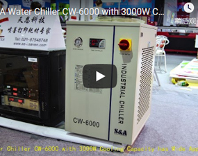 3000W製冷量的特域CW-6000冷水機，應用範圍很廣