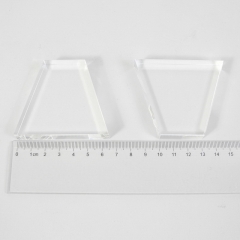 Light guide, BK7, trapezium, 12mm*30mm*50mm*57mm, without coating