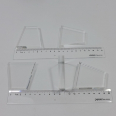 Light guide, BK7, trapezium, 12mm*33mm*60mm*60mm, without coating